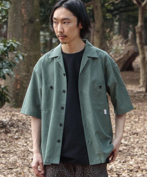 GLOSTER(GLOSTER)/【WORK ABOUT/ワークアバウト】TROPICAL SHIRT トロピカルオープンカラーシャツ/img10