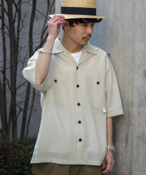 GLOSTER(GLOSTER)/【WORK ABOUT/ワークアバウト】TROPICAL SHIRT トロピカルオープンカラーシャツ/img15