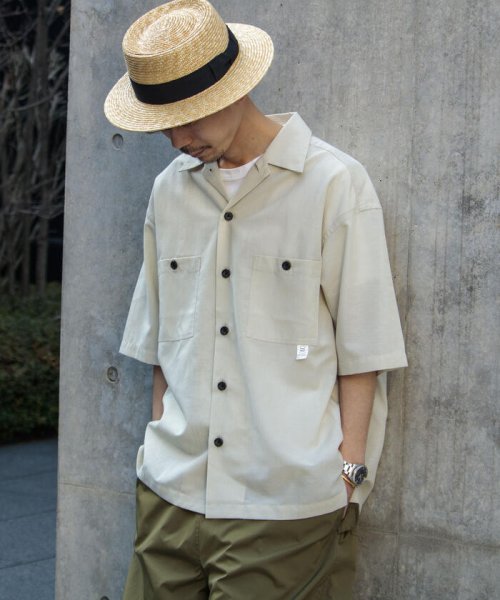 GLOSTER(GLOSTER)/【WORK ABOUT/ワークアバウト】TROPICAL SHIRT トロピカルオープンカラーシャツ/img22