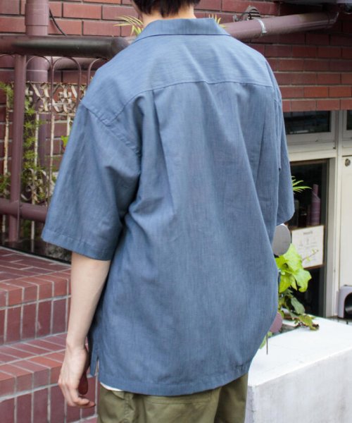 GLOSTER(GLOSTER)/【WORK ABOUT/ワークアバウト】TROPICAL SHIRT トロピカルオープンカラーシャツ/img33