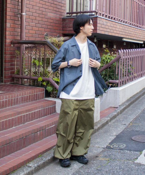 GLOSTER(GLOSTER)/【WORK ABOUT/ワークアバウト】TROPICAL SHIRT トロピカルオープンカラーシャツ/img34