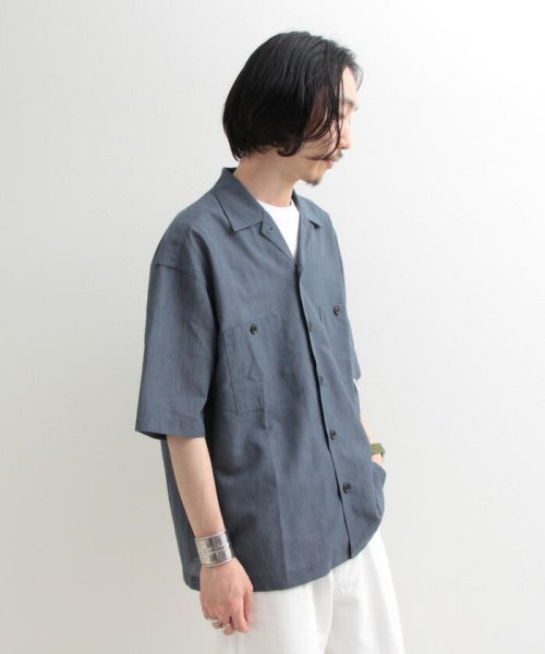 GLOSTER(GLOSTER)/【WORK ABOUT/ワークアバウト】TROPICAL SHIRT トロピカルオープンカラーシャツ/img42