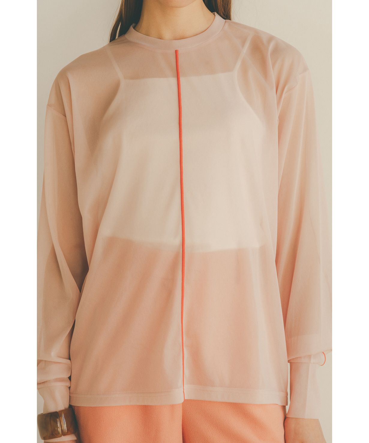 LINE SHEER L/S TOPS