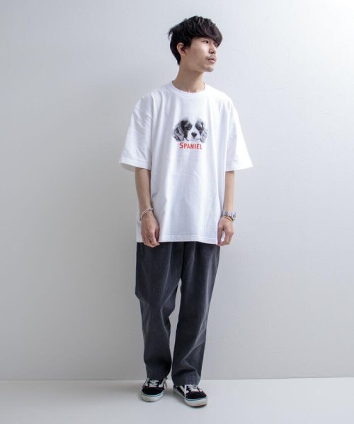 GLOSTER(GLOSTER)/【人気NO.1ヒットシリーズ】DOG&CAT 犬猫オーバーサイズTシャツ/img29