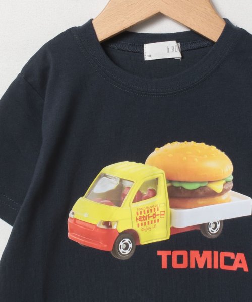 b-ROOM(ビールーム)/【トミカ】トミカハンバーガー転写半袖Tシャツ/img02