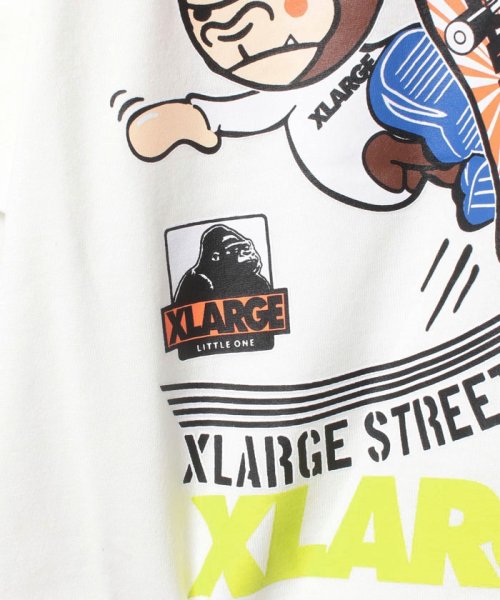 XLARGE KIDS(エクストララージ　キッズ)/【オンライン限定】スケボーファニーゴリラ半袖Tシャツ/img03