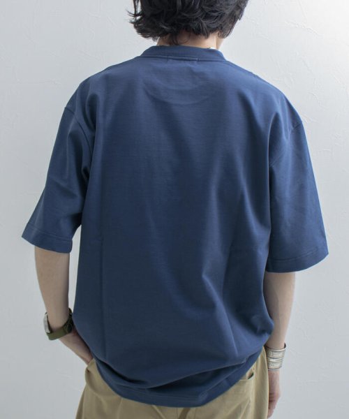 GLOSTER(GLOSTER)/【GLOSTER ROAD/グロスターロード】フレンチブルドッグ ワンポイント刺繍半袖Tシャツ/img12