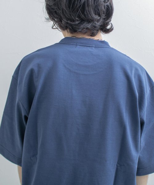 GLOSTER(GLOSTER)/【GLOSTER ROAD/グロスターロード】フレンチブルドッグ ワンポイント刺繍半袖Tシャツ/img13