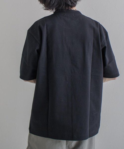 GLOSTER(GLOSTER)/【GLOSTER ROAD/グロスターロード】フレンチブルドッグ ワンポイント刺繍半袖Tシャツ/img32