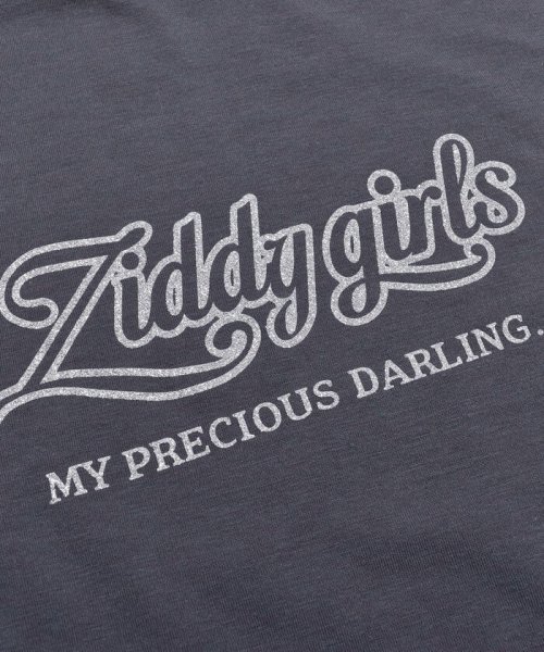 ZIDDY(ジディー)/Ziddy girls ラメ ロゴ プリント Tシャツ (130~160cm)/img05