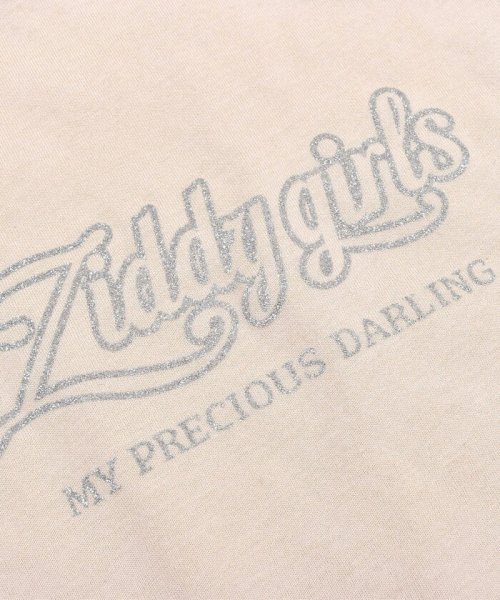 ZIDDY(ジディー)/Ziddy girls ラメ ロゴ プリント Tシャツ (130~160cm)/img12