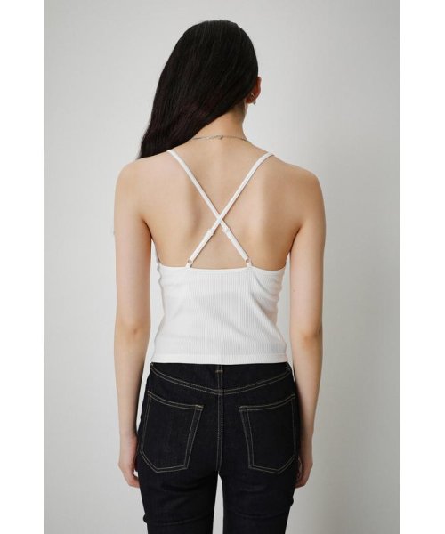 AZUL by moussy(アズールバイマウジー)/BASIC BACK CROSS CAMISOLE/img02