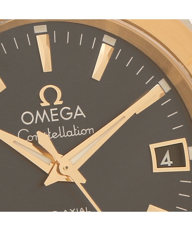オメガ 時計 メンズ コンステレーション35mm コーアクシャル自動巻 グレー シルバー OMEGA 123.20.35.20.06.001 ステンレス