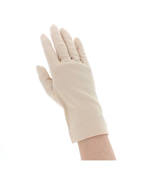 milaschon(ミラ・ショーンテブクロ)/ミラショーン milaschon レディース UV手袋  女性用 23cm 日本製  洗える 綿100％ 高遮蔽タイプ 五本指 /img04