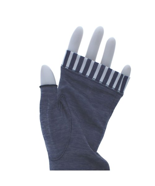 agnes b. (アニエスベー)/アニエスベー agnisb レディース UV手袋  女性用 55cm 指先フリー 接触冷感 ひんやり 遮熱効果 スマホ タッチパネル対応 /img05
