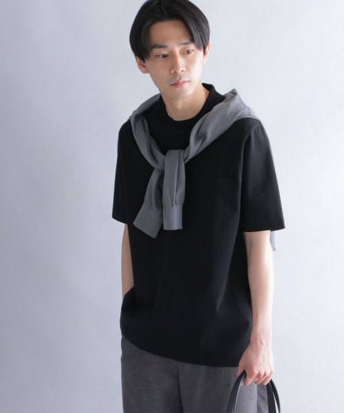 SHIPS MEN(シップス　メン)/*SHIPS: 〈接触冷感〉 テレワーク ビズ クルーネック ポケット Tシャツ/img20