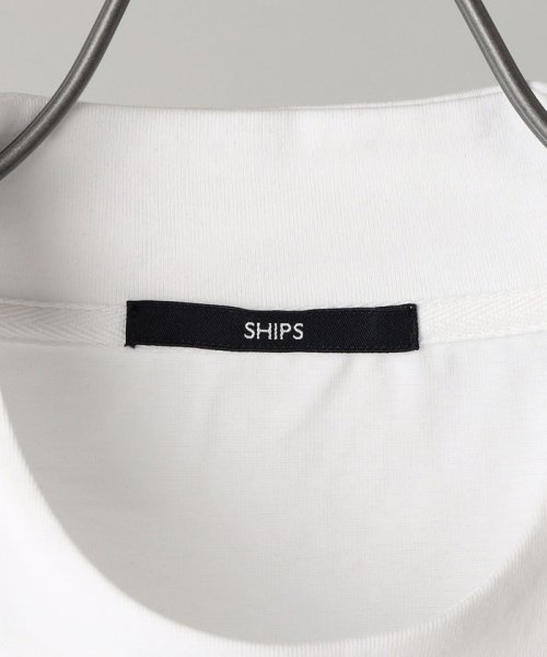 SHIPS MEN(シップス　メン)/*SHIPS: 〈接触冷感〉 テレワーク ビズ クルーネック ポケット Tシャツ/img24
