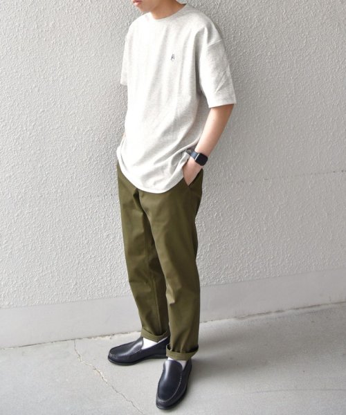 SHIPS any MEN(シップス　エニィ　メン)/【SHIPS any別注】Hush Puppies: ワンポイントロゴ 半袖 Tシャツ◇/img12