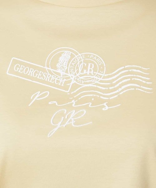 GEORGES RECH(ジョルジュ・レッシュ)/【洗える】ロゴ刺繍プリントTシャツ/img03