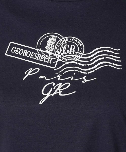 GEORGES RECH(ジョルジュ・レッシュ)/【洗える】ロゴ刺繍プリントTシャツ/img31
