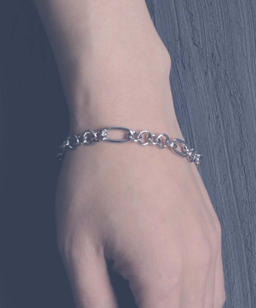 MAISON mou(メゾンムー)/【YArKA/ヤーカ】silver925 mix chain bracelet [HB3]/ミックスチェーンブレスレット シルバー925/img04