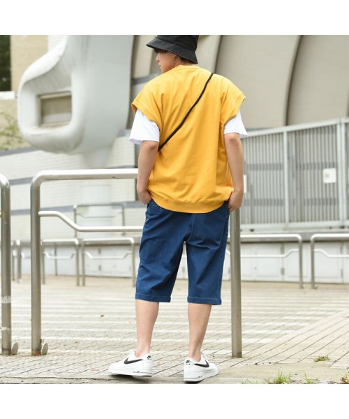 MAC HOUSE(men)(マックハウス（メンズ）)/Dickies ディッキーズ デニムカラーショートパンツ 2278－1310B1/img02