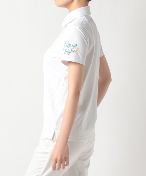 Munsingwear(マンシングウェア)/3点デコ半袖ポロシャツ【アウトレット】/img01