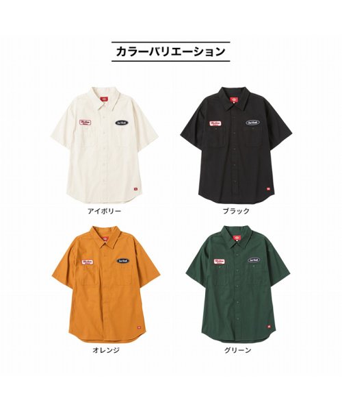 MAC HOUSE(men)(マックハウス（メンズ）)/Dickies ディッキーズ ワッペンワークシャツ 2278－1070/img16