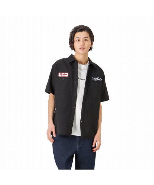 MAC HOUSE(men)(マックハウス（メンズ）)/Dickies ディッキーズ ワッペンワークシャツ 2278－1070/img28