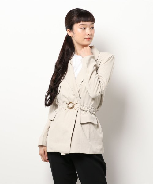 aimoha(aimoha（アイモハ）)/【Jasmine Grandiflorum】【Jasmine新作】シンプルテーラードジャケット 韓国ファッション/img02