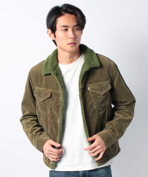 LEVI’S OUTLET(リーバイスアウトレット)/LVC TYPE III SHERPA SLIM OLIVE REED/img07