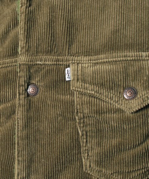 LEVI’S OUTLET(リーバイスアウトレット)/LVC TYPE III SHERPA SLIM OLIVE REED/img08