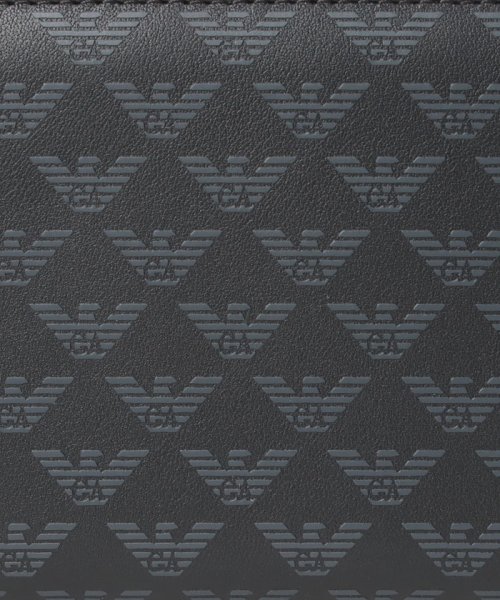 EMPORIO ARMANI(エンポリオアルマーニ)/【EMPORIO ARMANI】エンポリオアルマーニ　メンズ　ラウンドファスナー財布　ALL OVER LOGO/img04