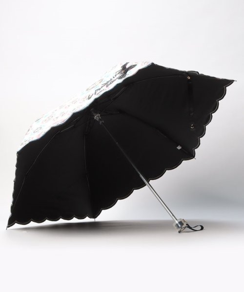 LANVIN en Bleu(umbrella)(ランバンオンブルー（傘）)/晴雨兼用折りたたみ日傘　スカラ刺繍/img01