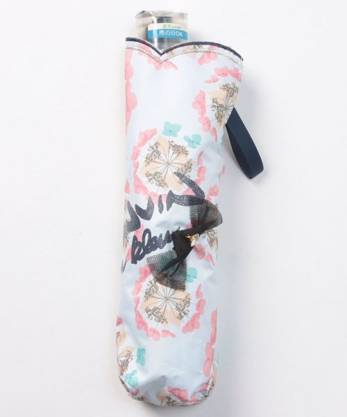 LANVIN en Bleu(umbrella)(ランバンオンブルー（傘）)/晴雨兼用折りたたみ日傘　スカラ刺繍/img02