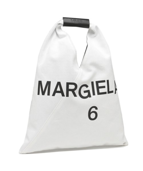 MM6 Maison Margiela(MM６　メゾンマルジェラ)/エムエムシックス メゾンマルジェラ トートバッグ ジャパニーズ ホワイト レディース MM6 Maison Margiela S54WD0043 P4537 H/img01