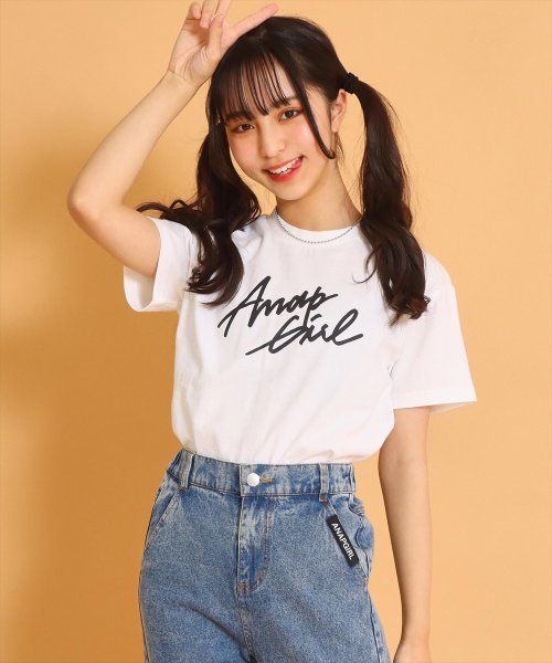 ANAP　GiRL(アナップガール)/ストリートロゴTシャツ/img01