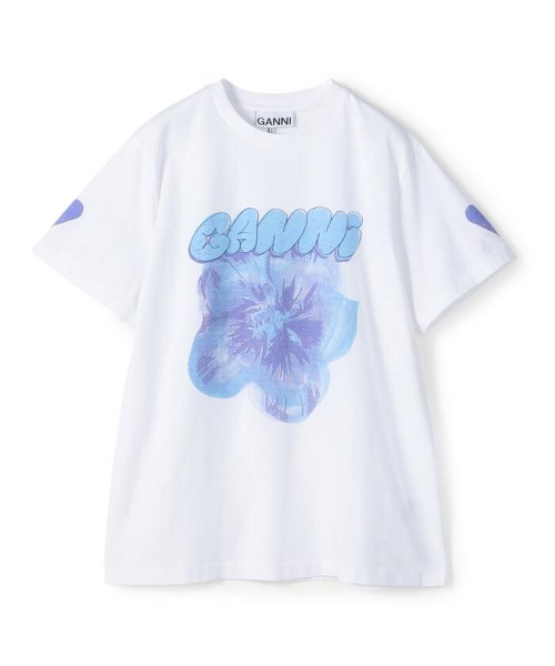 TOMORROWLAND BUYING WEAR(TOMORROWLAND BUYING WEAR)/【別注】GANNI×TOMORROWLAND コットン プリントＴシャツ/img11