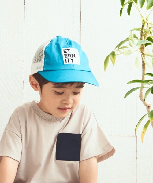 ikka kids(イッカ　キッズ)/BIGロゴワッペンメッシュキャップ/img07