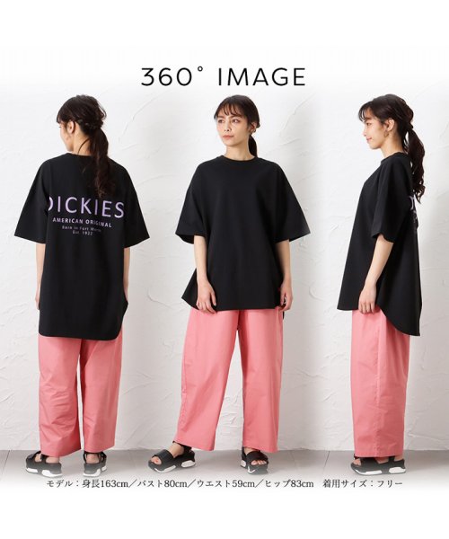 MAC HOUSE(women)(マックハウス（レディース）)/Dickies ディッキーズ ラウンドバックプリントTシャツ 2287－3933/img10