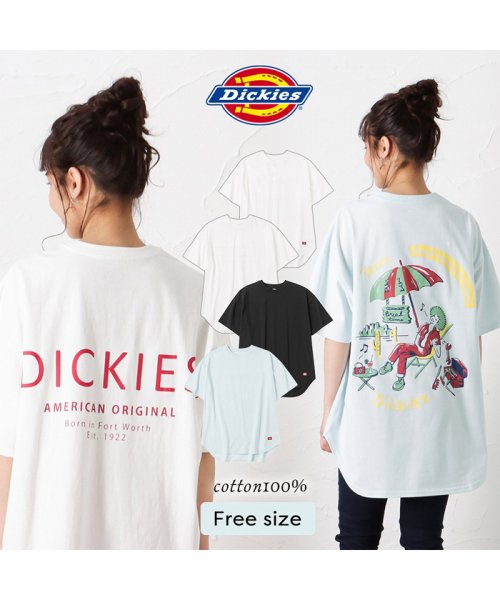 MAC HOUSE(women)(マックハウス（レディース）)/Dickies ディッキーズ ラウンドバックプリントTシャツ 2287－3933/img15