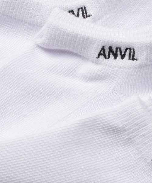 ANVIL(ANVIL)/【ANVIL】「消臭加工」3足セット パイル 3パック スポーツ アンクル ソックス 靴下 /3P Ankle Socks/ANS030 アンビル アンヴィル/img04