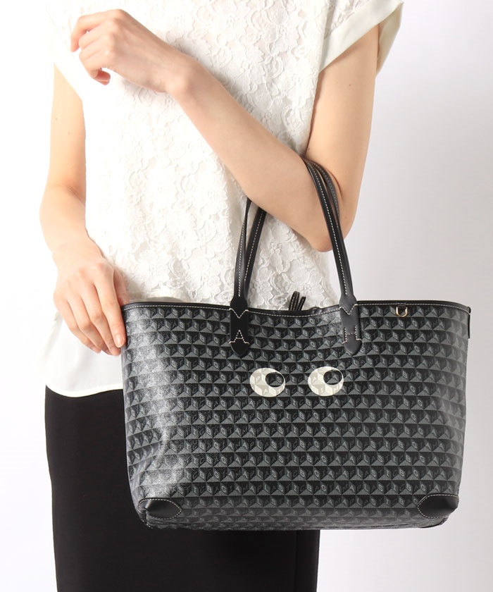 【ANYAHINDMARCH】アニヤハインドマーチ I AM A Plastic Bag Small Tote Eyes 162890