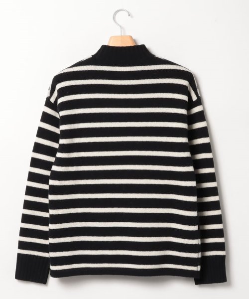 LEVI’S OUTLET(リーバイスアウトレット)/LVC MOCK SWEATER LVC CONCENTRIC SQUARES BLACK OFF WHITE/img01