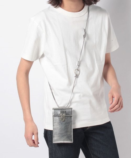 PATRICK STEPHAN(パトリックステファン)/Leather cell phone small bag 'cartable'/img05