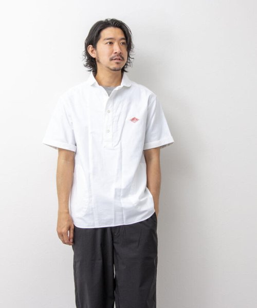 NOLLEY’S goodman(ノーリーズグッドマン)/【DANTON/ダントン】ROUND COLLAR P.O SHIRT SS プルオーバー シャツ/img02