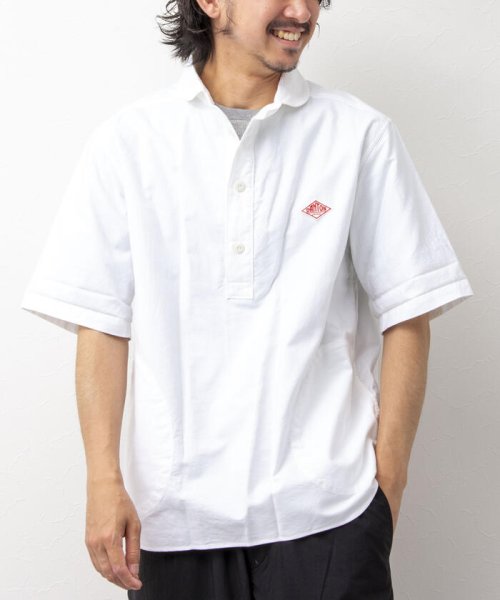 NOLLEY’S goodman(ノーリーズグッドマン)/【DANTON/ダントン】ROUND COLLAR P.O SHIRT SS プルオーバー シャツ/img05