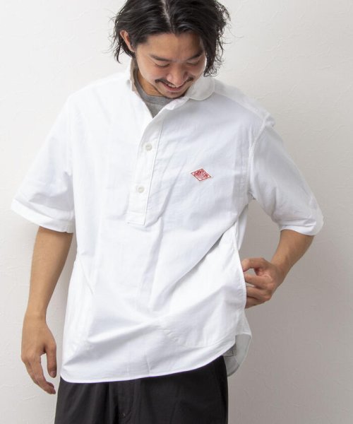 NOLLEY’S goodman(ノーリーズグッドマン)/【DANTON/ダントン】ROUND COLLAR P.O SHIRT SS プルオーバー シャツ/img06