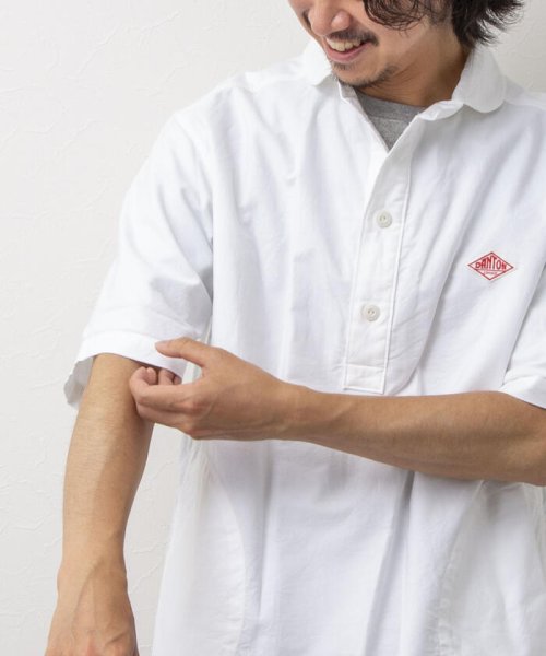 NOLLEY’S goodman(ノーリーズグッドマン)/【DANTON/ダントン】ROUND COLLAR P.O SHIRT SS プルオーバー シャツ/img08