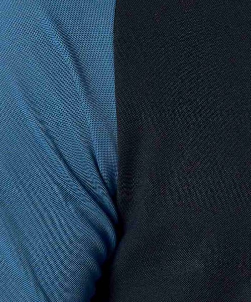 Munsingwear(マンシングウェア)/『ENVOY/エンボイ』 CoolistD－Tec&FUSIONMOVEアシンメトリーベースボールカラー半袖ポロシャツ【アウトレ/img06
